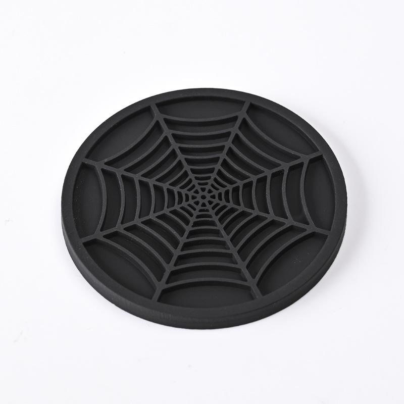 Spider Web Design Car Coaster, Creative Anti-slip Car Cup Holder Coaster, Universal Car Interior Accessories for Women & Men