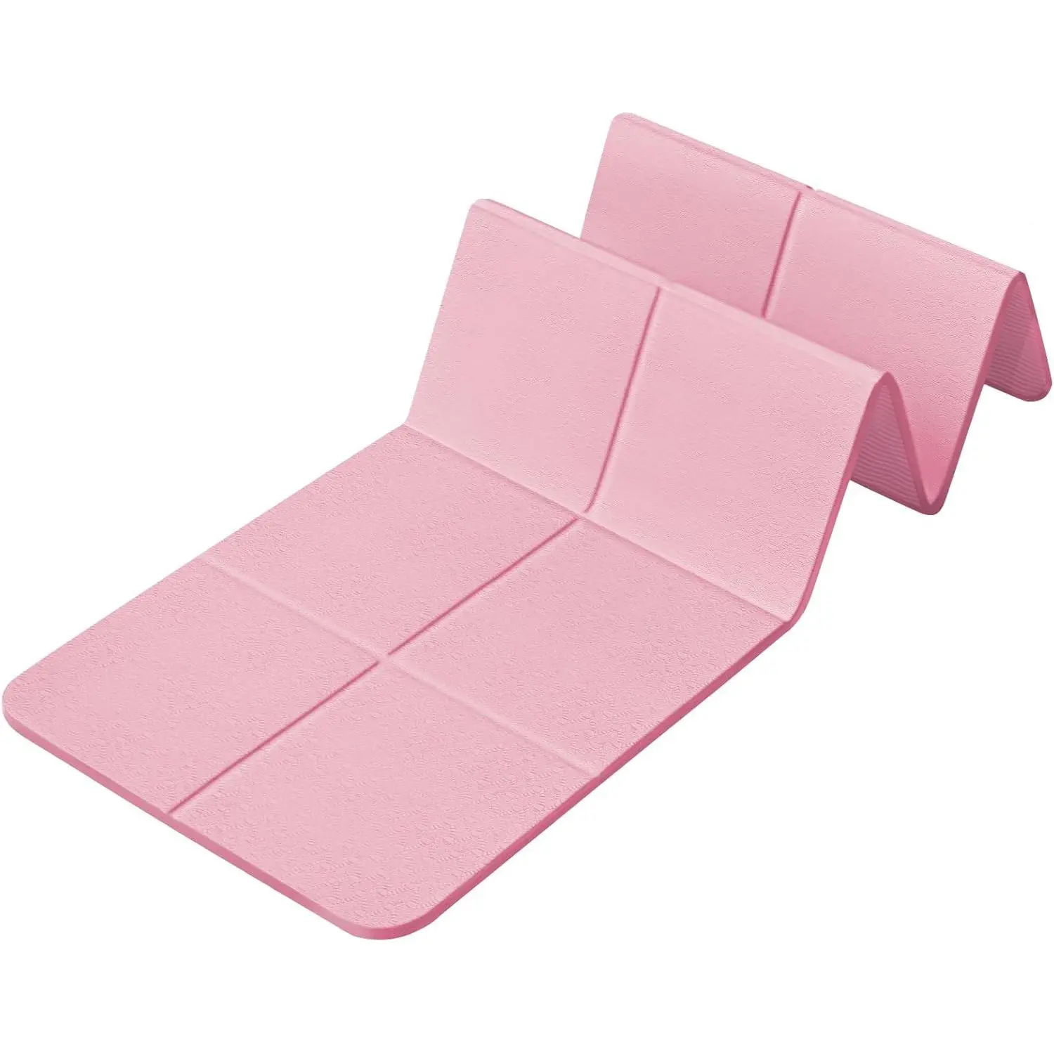 Foldable Yoga Mat  Travel 72"x 32"x 0.32"Inch, 8mm Thick Folding Exercise Mat, Outdoor Non-slip Pilates Mat  Women & Men, Wide Yoga Mat Packable  Workout and ness