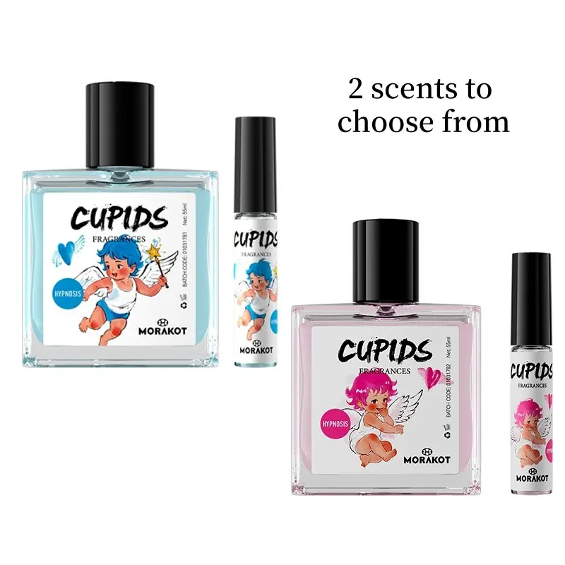 Cologne for Men, Pheromone Cologne for Men, Cosmetic Scented, Irresistible Fragrance - 55ml+5ml Fragrance Duo - Cupid Fragrances