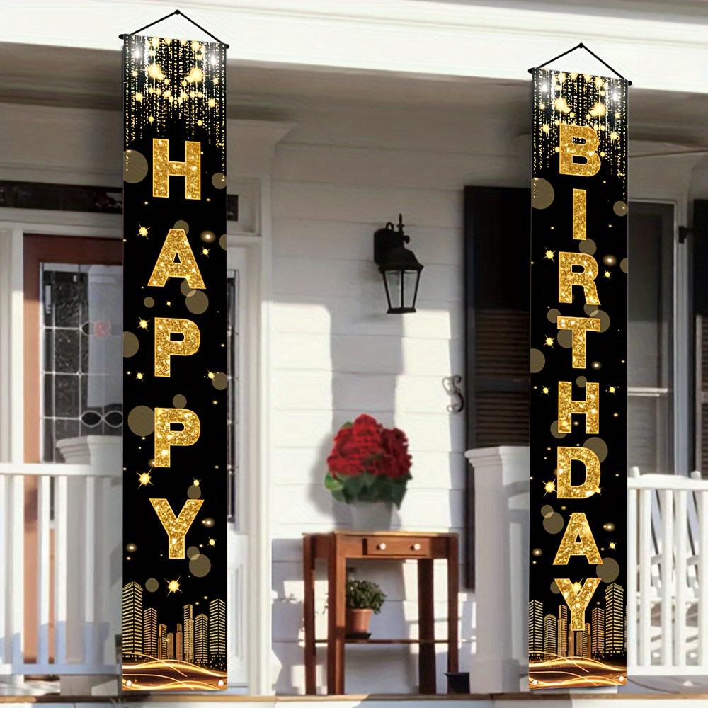 FRANALA Door Banner Colorful Birthday Banner for Door Decoration Perfect for Party Supplies Measuring Ideal for Celebrating a Birthday