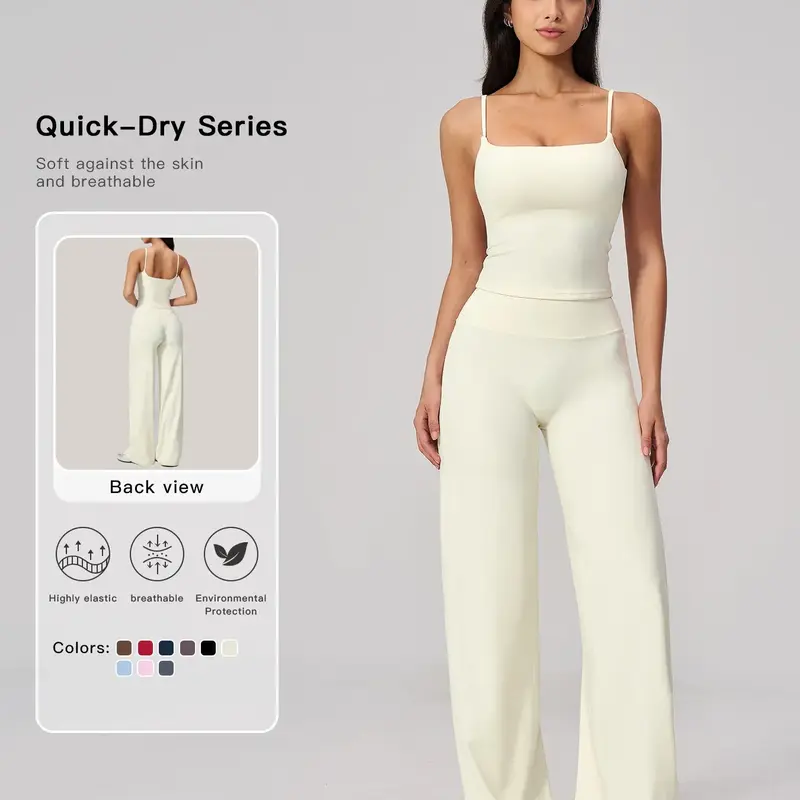Women's New Yoga Set, High-End Running Quick-Dry Sports Wear, Slim Fit for Outdoor Activities, Fitness, Fitness Outfits, Outdoor Sportswear, Yoga Fitness Clothing