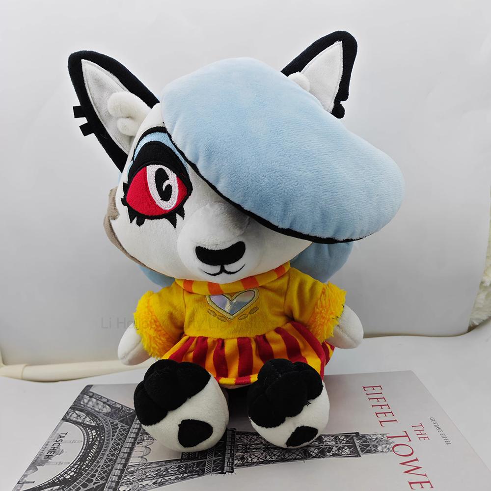 Movie Evil Boss Loona Plush Dolls Cartoon Hazbin Loona Stuffed Toys Birthday Holiday Gift Peluche 25cm Party Home Decoration