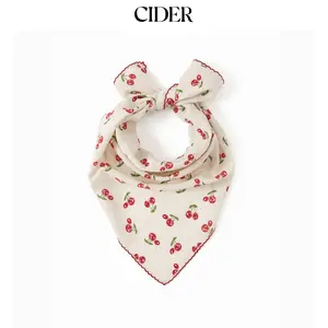 Cider CHERRY PATTERN HEADSCARF