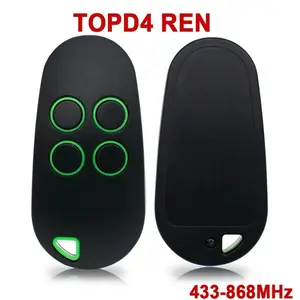806ts-0290 Came Topd4ren Remote Control, 433-868mhz Rolling Code, Compatible with Came Top Series, for Garage Door Openers