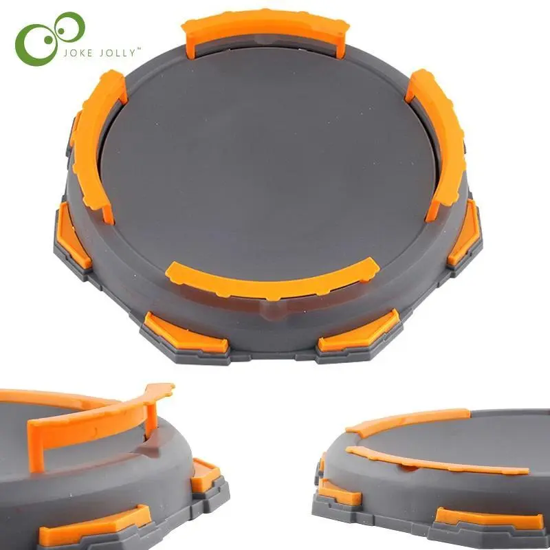Arena Round/Hexagon Spin Arena Disk, Burst Gyro Battle Stadium Base, Boys' Toy Accessory, Kids' Gift TMZ, Remote-Free