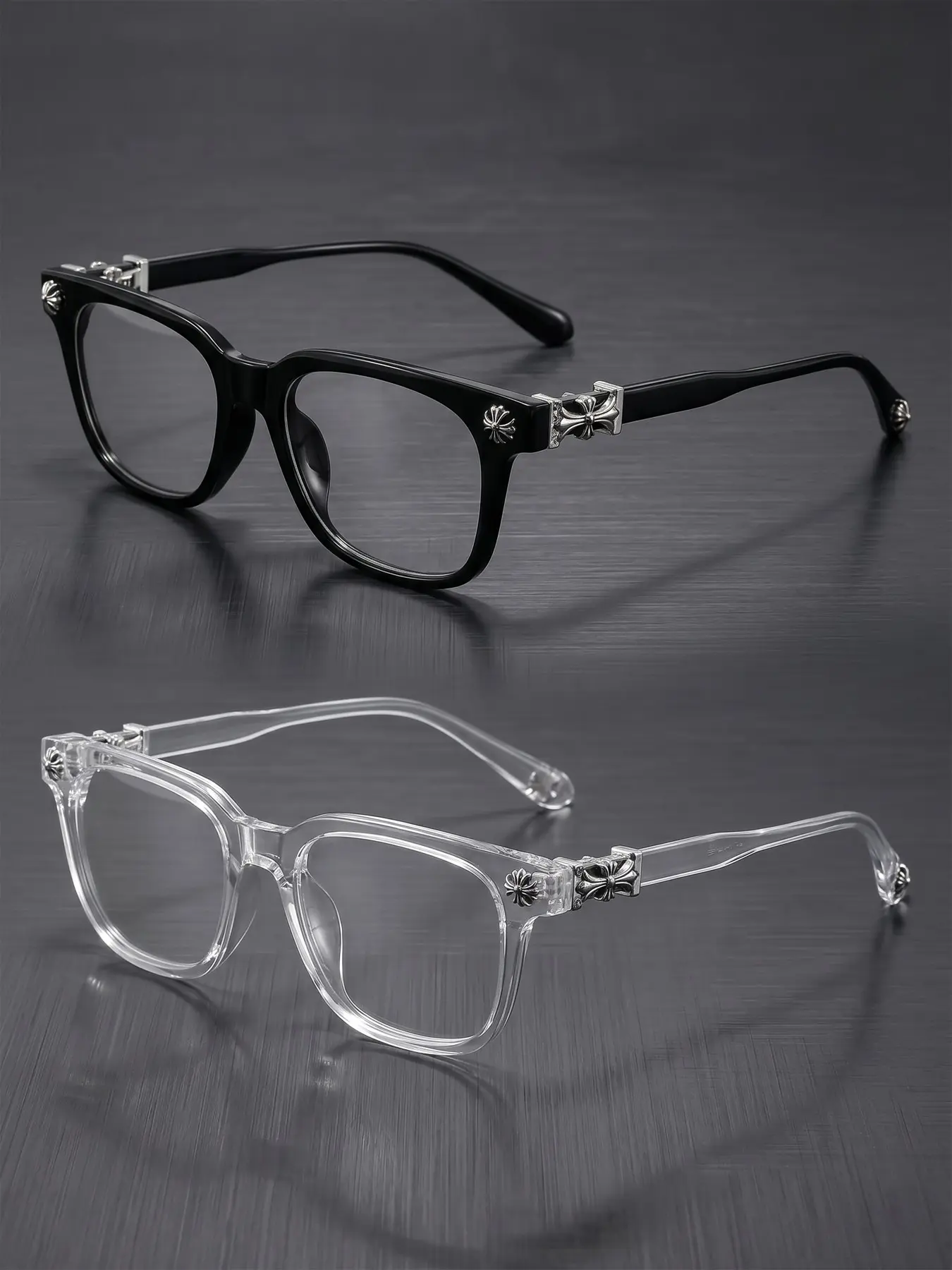 Gigula 2-Pack Metal Frame Blue Light Blocking Glasses, Classic Unisex Fashion Eyewear Gigula 2-Pack Metal Frame Blue Light Blocking Glasses, Classic Unisex Fashion Eyewear