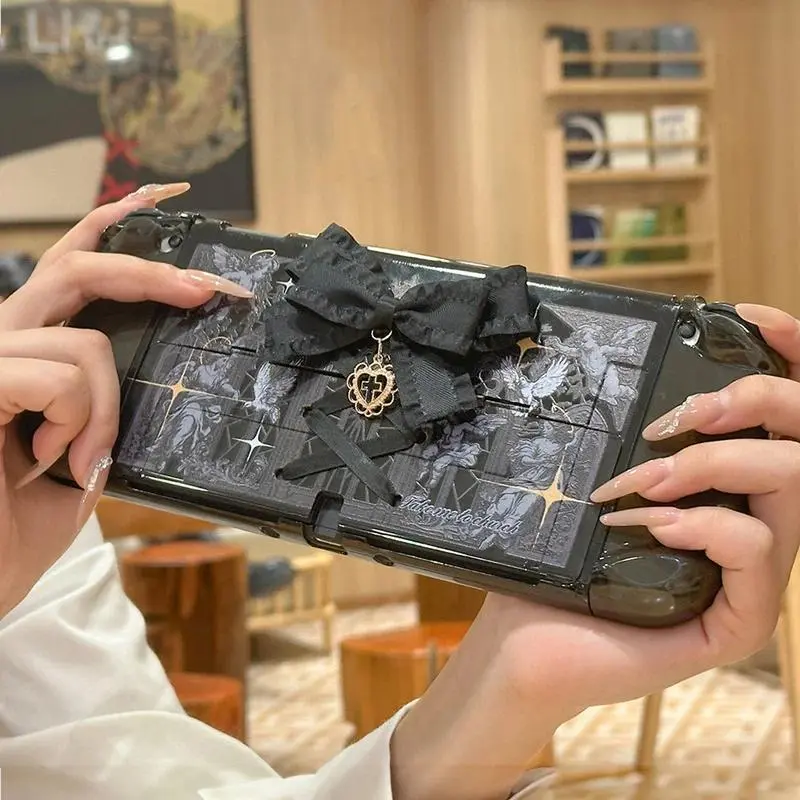 Gothic Cathedral Protective Case For Nintendo Switch / Oled / Switch 2 - Ornamental Hard Shell With Architectural Details