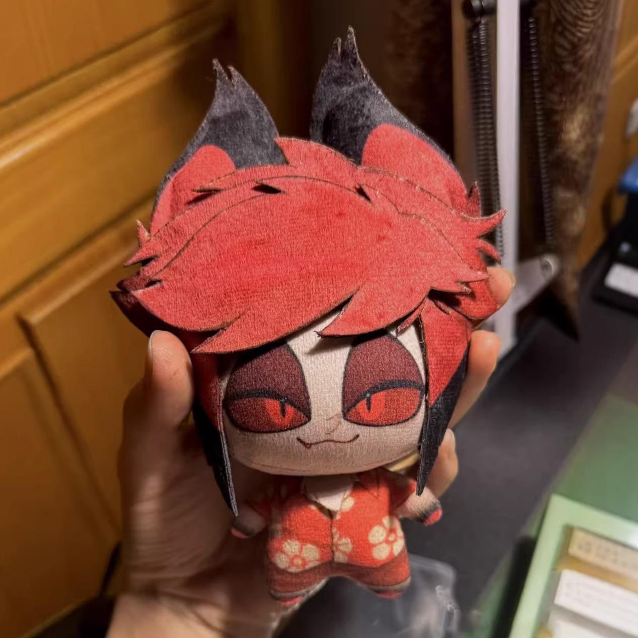 New Anime Hazbins Hotels Plush Doll Cartoon Movie Peripheral Niffty Plushie Soft Stuffed Doll Toy Gift For Kids