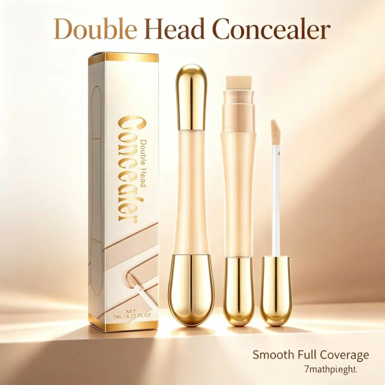 Clear Coverage Correcting Concealer Stick Dual-End Design, Long Wearing Waterproof Formula, Brighten Skin Tone For Stereo 3D Face Contour,Radiant,Serum,Foundation with SPF 50,freckle,liquid,forever,bloom,resistant,faux,freckles,tint,olive