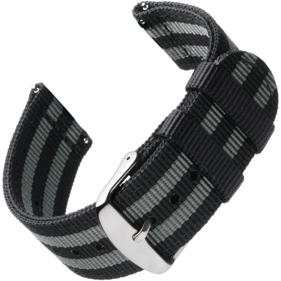 Watch Straps - Premium Nylon Quick Release Watch Bands