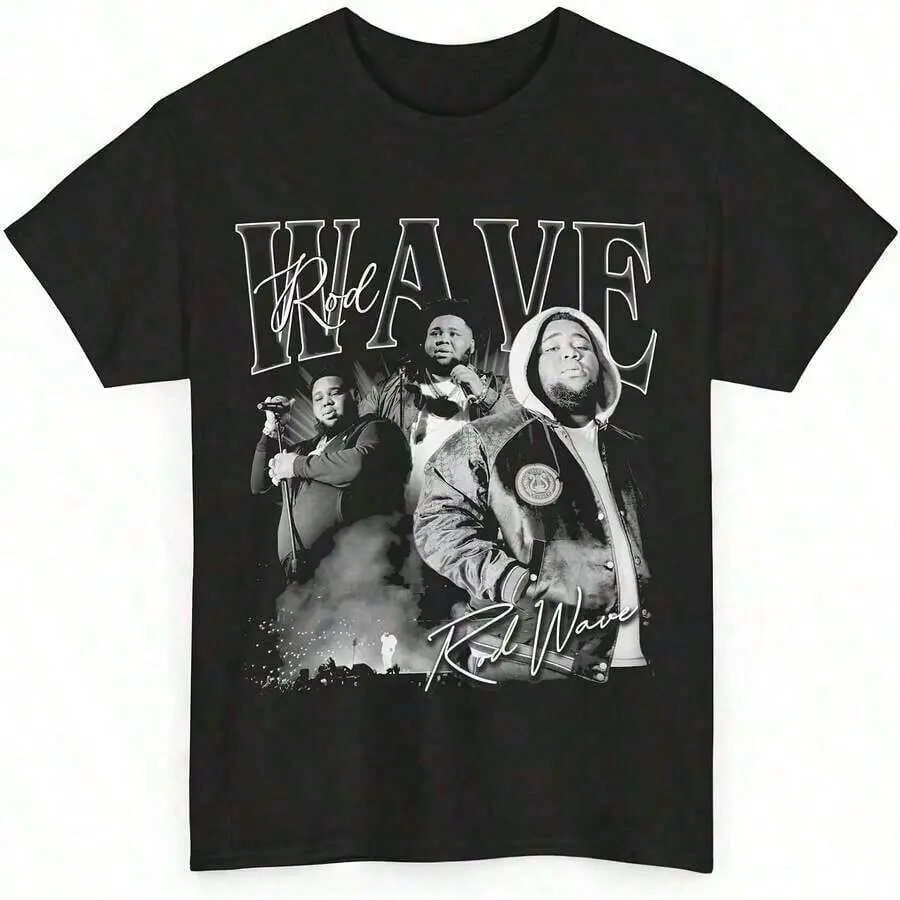Rod Wave S-Shirt, Musician Fan Tee, Men's and Women's Unisex Top, Hip-Hop Artist Shirt, Concert Merchandise IGXW