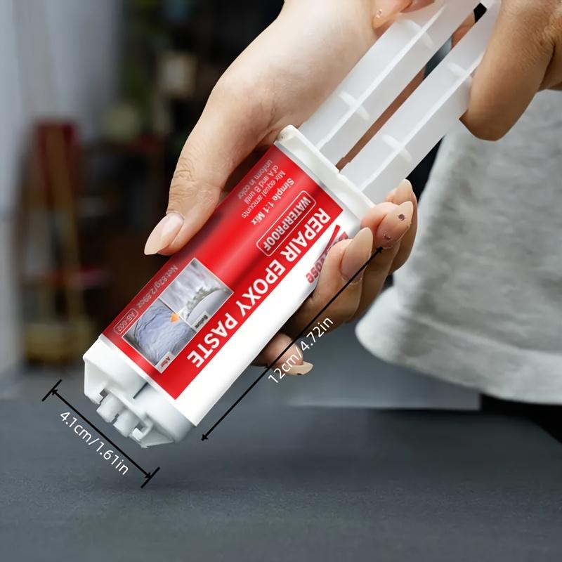 A+b Metal Repair Adhesive Waterproof Epoxy Resin Glue for Iron Steel DIY Metal Fixing Heat Resistant Sealing Agent