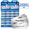 5/10/20/40/50/60/80/100Pcs Multi-Pack Refill Blades For Double-Edged Razors Replacement Blades, Stainless Steel Shaver Blade, Long-Lasting Sharp And Durable, Compatible With Traditional Men'S Manual Razors, Razorblades