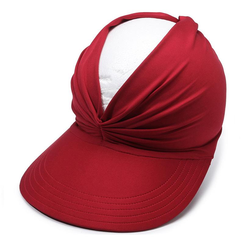 Women's Wide-Brim Sun Hat, Casual Outdoor Beach Sun Hat, Essential for Travel and Beach Parties, Spring and Summer Women's Beach Sun Hat, with Ponytail Hole Design