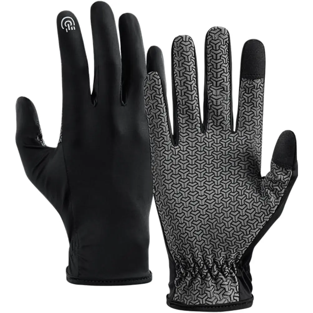 Full Finger Thin Hiking Gloves Women Men, Light Touchscreen UV Gloves  Hiking Running Workout Driving Women Men
