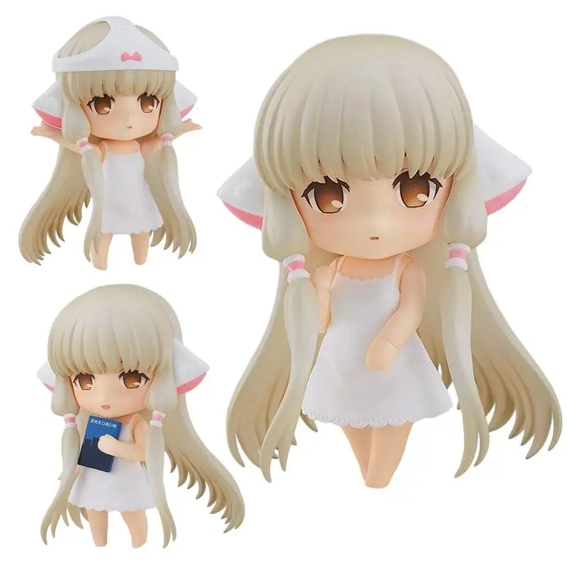 2026 hot item10cm Chobits Anime Figure #2053 Chii Action Figure Kawaii Girl Chi Figurine Room Ornaments Adult Collectible Model Doll Toy Gift Popular toys
