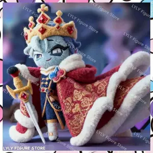 Cookie Run Kingdom Dark Enchantress Cookie Plush Toy Stuffed Doll Game Character Decoration For Game Fans Collection Gift