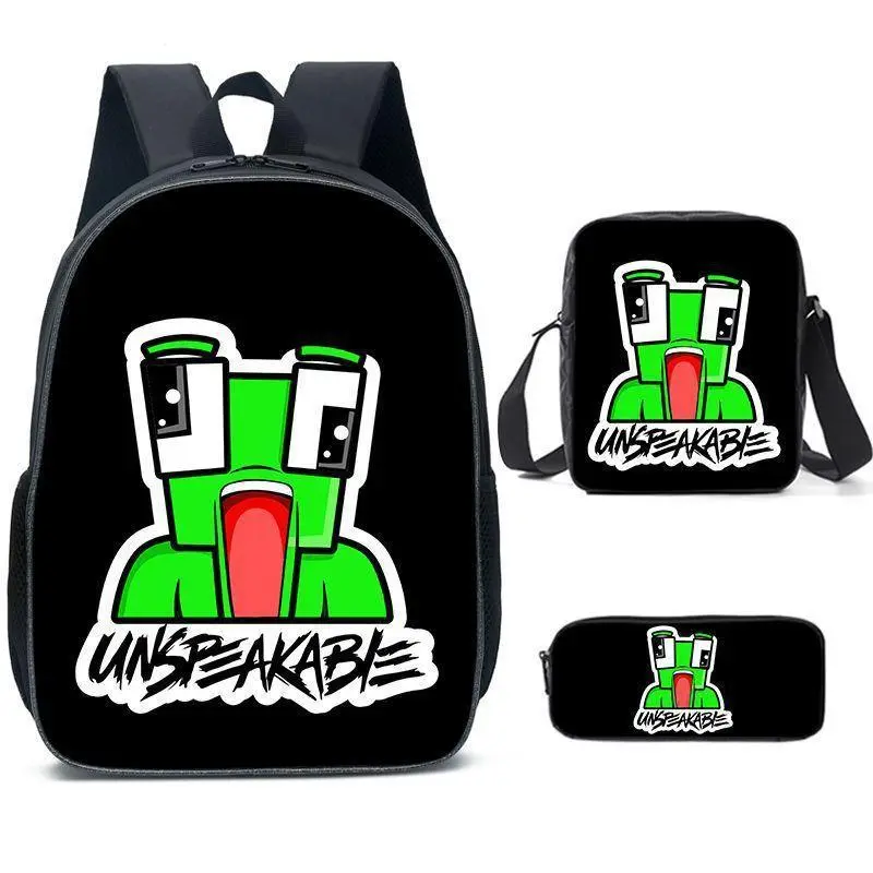 UNSPEAKABLE Anime Backpack for Women/Men/Teens, Day Packs Knapsacks Casual Backpacks Gift for Gym Travel Camping Outdoor Work Business