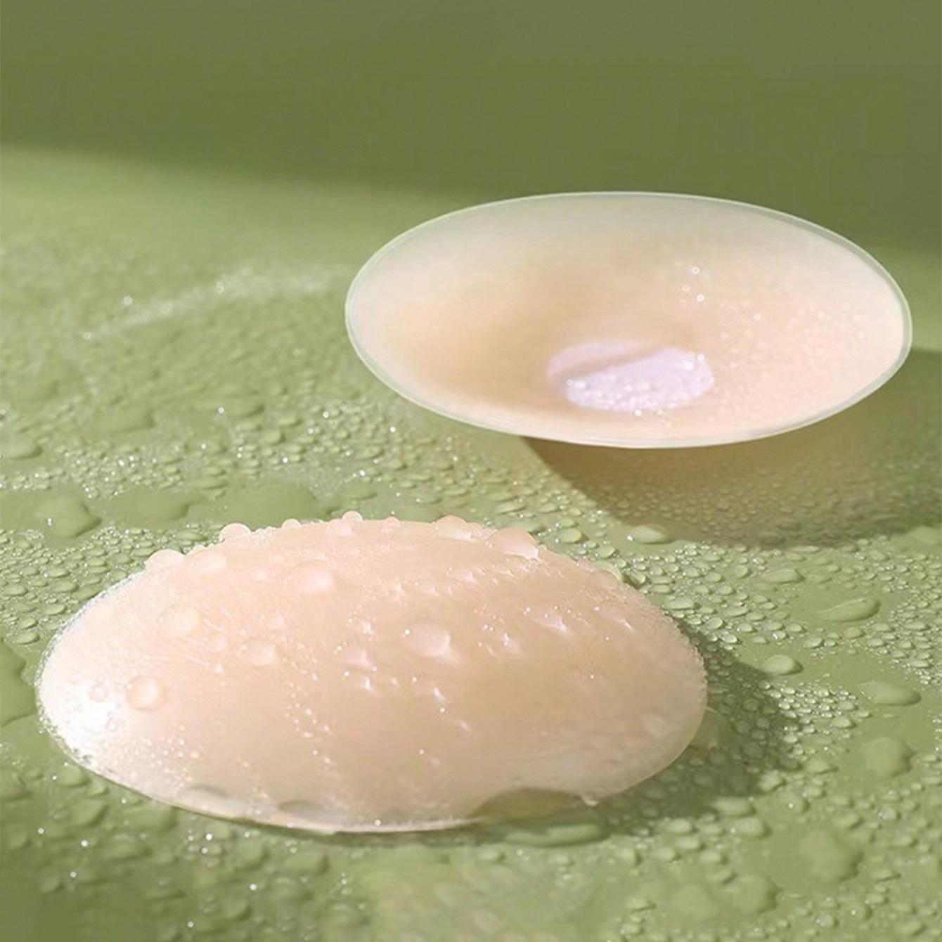 5 Pairs of Reusable Silicone Nipple Covers, Soft Women's Strapless Bra Petals, Lift and Support Breast Adhesive Pasties for All Occasions