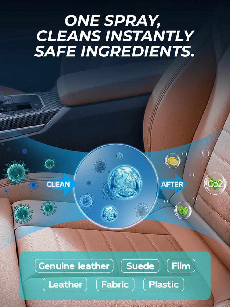 Nuan Heavy Duty Degreaser  Upgraded Car Foam Cleaner, Easy to Use & Material-Protecting, 2-in-1 Cleaning & Maintenance!NUAN heavy duty degreaser