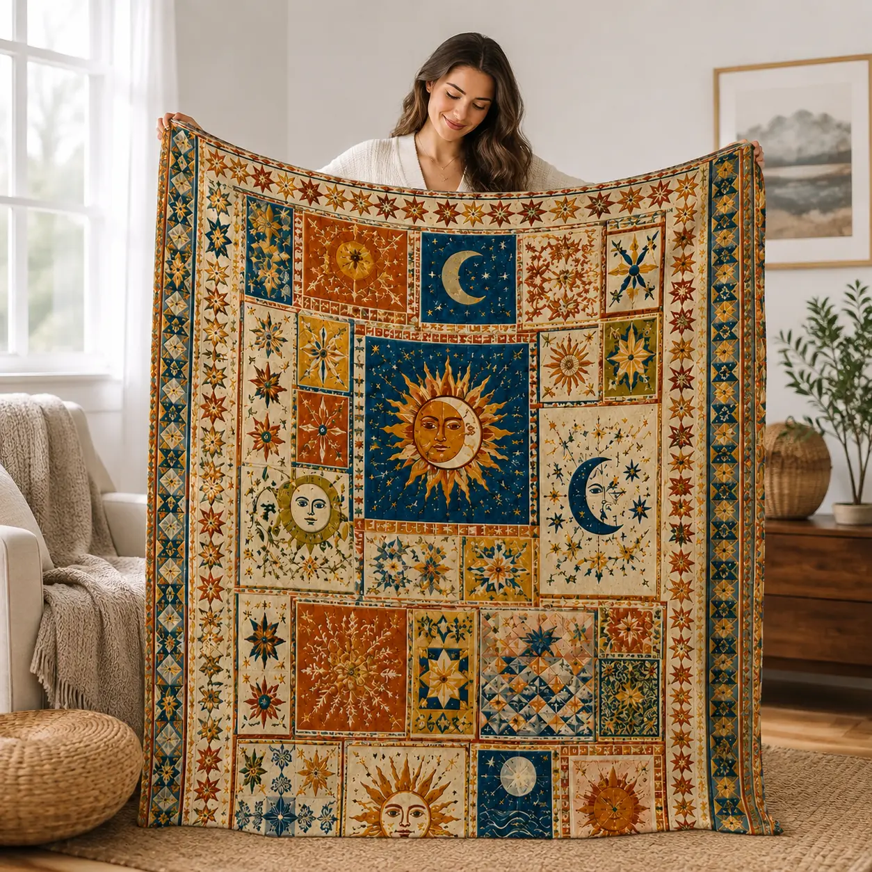 1pc Printed Patchwork Checkered Plush Blanket Multi-Purpose Cover Nap Air Conditioner Blanket Sofa Shawl Office Bed Camping Travel Multi-Functional Blanket All Seasons Available Bed Blanket Christmas Gift