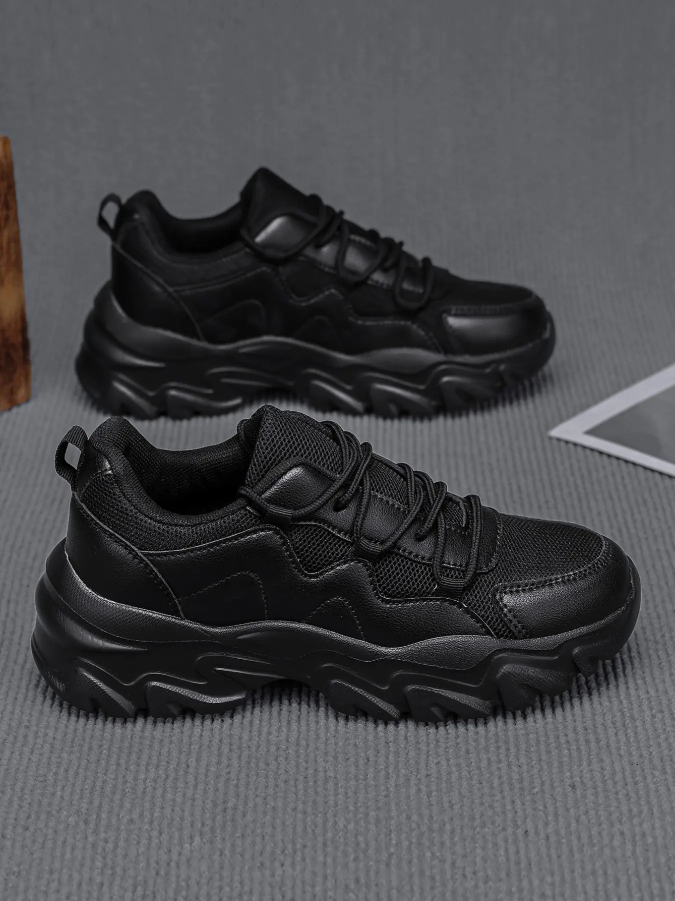 Women's Dad Shoes Summer Thick Sole Shock Absorption, Anti-Slip High-Top Casual Sports Shoes, Breathable Comfortable Walking Shoes