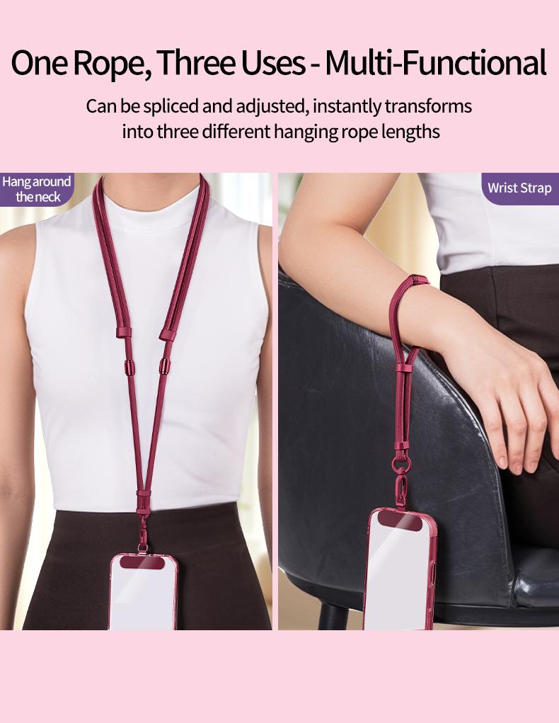 Adjustable 3-in-1 Phone Lanyard Strap Crossbody Neck Wrist Wear Anti-Theft Anti-Drop Universal Holder with Secure Clip for Men Women Durable Stylish featured deals Nylon Adjustable 3-in-1 Phone Lanyard Strap Crossbody Neck Wrist Wear Anti-Theft Anti-Drop Universal Holder with Secure Clip for Men Women Durable Stylish featured deals Nylon
