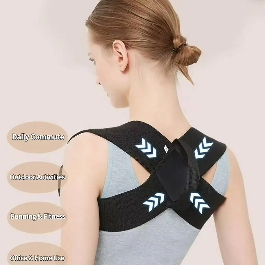Adult Posture Corrector Belt, Fitness Shoulder Opener, Office Back Straightening Device, Posture Correction Tool for Adults