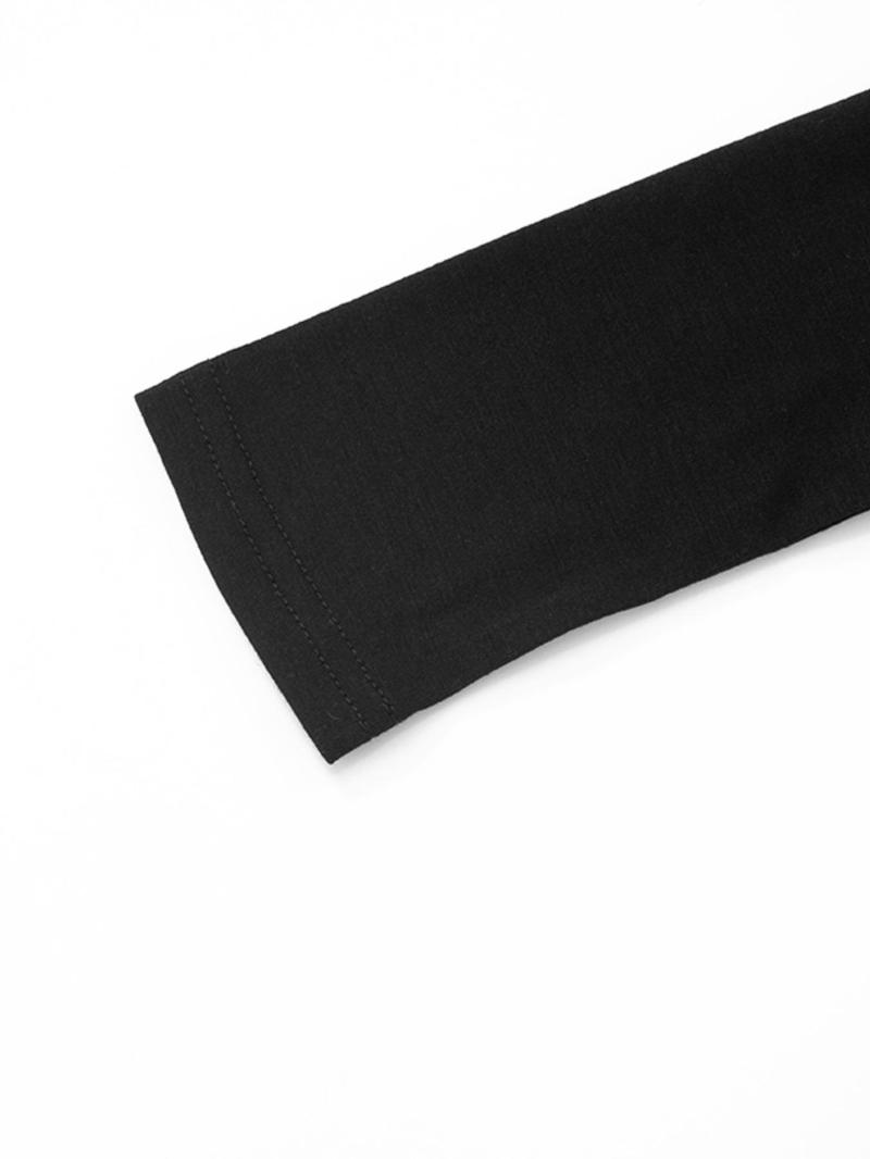 Women's Fashion Solid Color Tie-Front Top, Long Sleeve Sheer Lace Cardigan, Lightweight Spring & Fall Layering Piece, Casual Wear