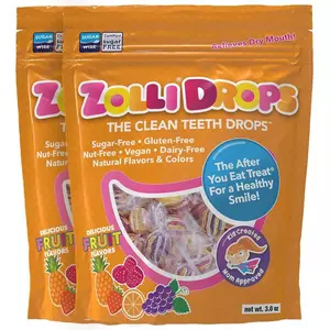 Zolli Drops Sugar Free Fruit Candy Double - 3oz Snack Sweet