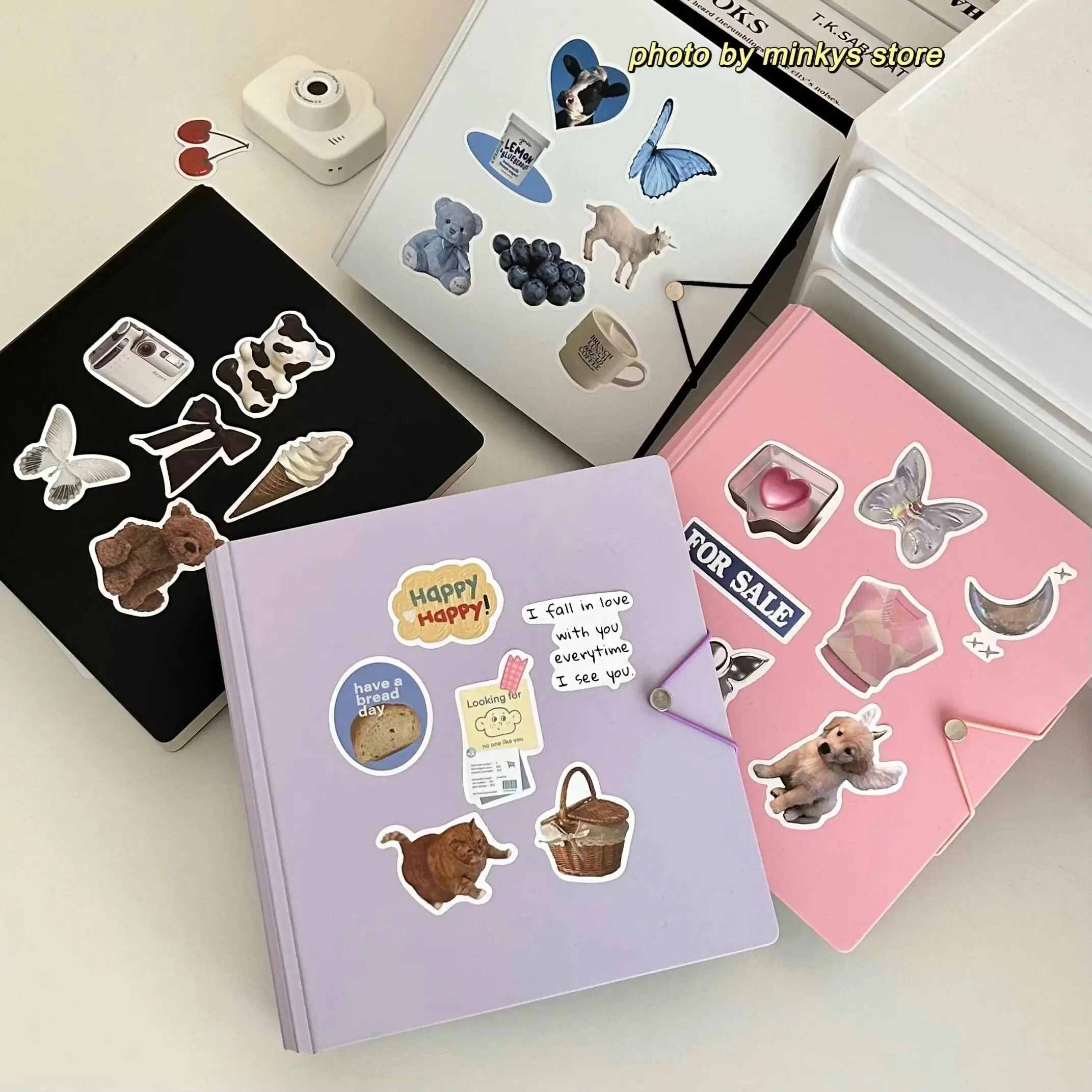 Kawaii D Shape Ring 3 inch Kpop Photo Card Binder Large Capacity Idol Photocard Album Photocards Collect Book