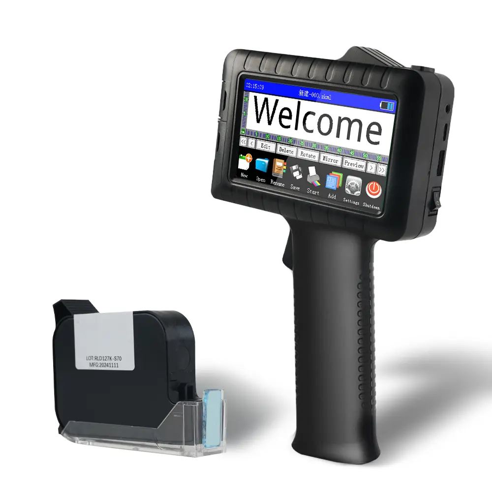 JWM Handheld Wireless Inkjet Printer for Date Code, Logo, and Batch Number Printing (Computers & Office Equipment, Office Printers & Scanners), Handheld Wireless Inkjet Printers