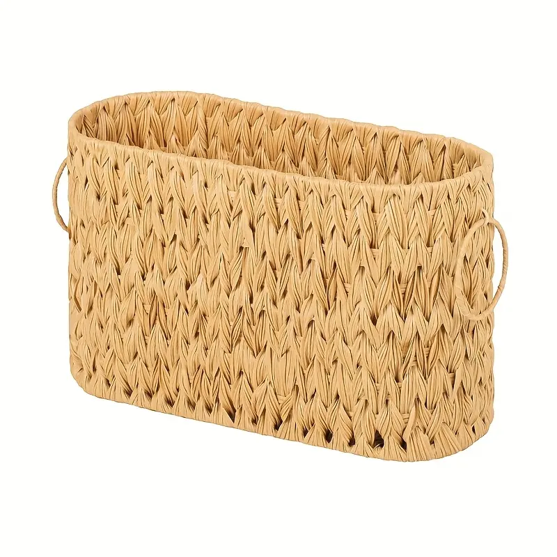 1 piece of toilet paper storage box - Bathroom toilet paper basket with storage function - Large capacity toilet paper rack for waterproof bathroom storage basket