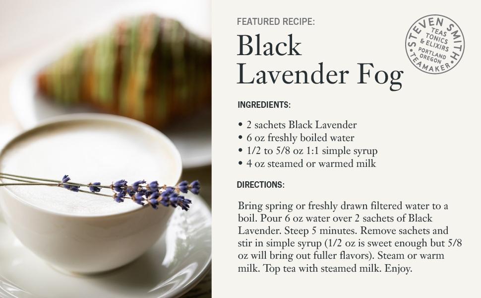 JuXingPu French Lavender Rose Petals Black Tea - 60g Blend of Lapsang Souchong & Ceylon Teas with Lavender Rose Petals & Vanilla - Hot & Cold Brewed Herbal Tea Bags JuXingPu French Lavender Rose Petals Black Tea - 60g Blend of Lapsang Souchong & Ceylon Teas with Lavender Rose Petals & Vanilla - Hot & Cold Brewed Herbal Tea Bags