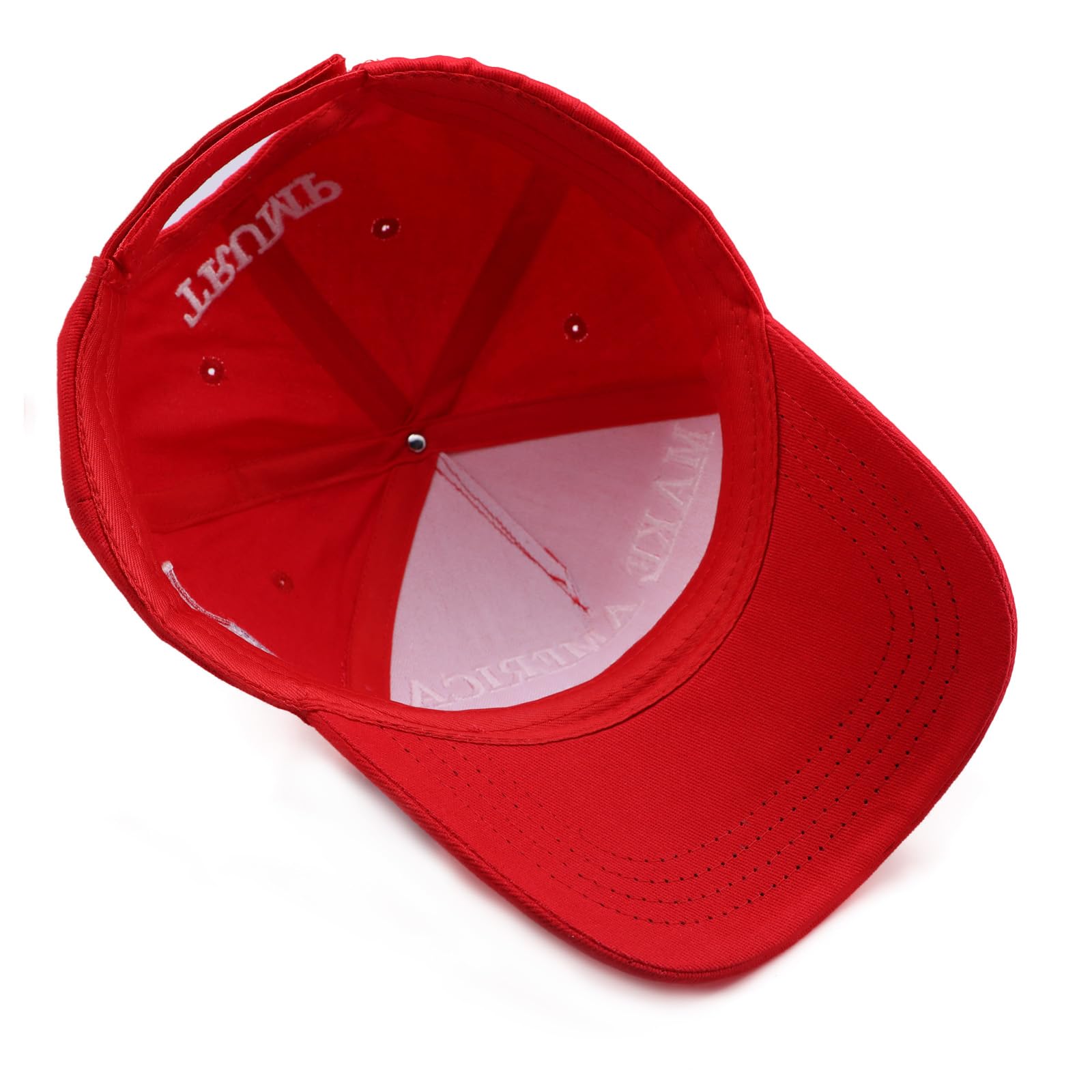 Red MAGA Hat - Embroidered Make America Great Again Baseball Cap with USA Flag, Adjustable Fit, Perfect for Keep America Great Events and Daily Wear