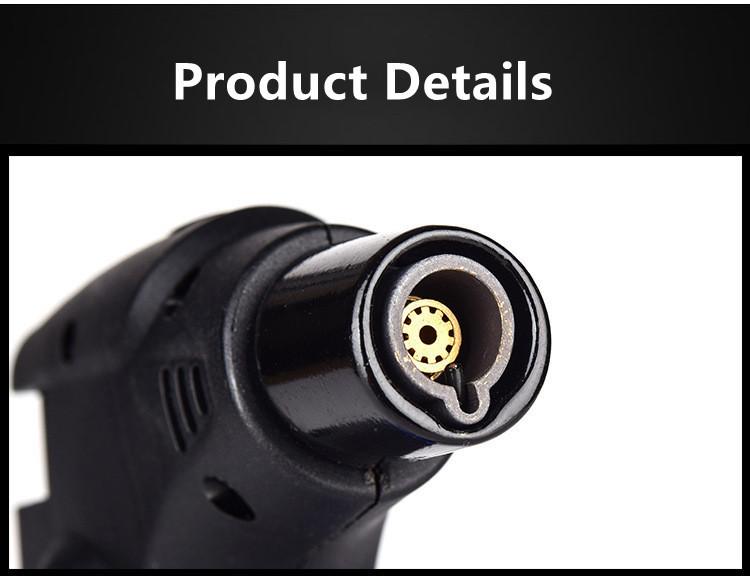 2 pack, Torch Lighter, Butane Refillable Jet Flame Torch Lighter, Windproof, Safe, Multi-Purpose Lighter for Candles, Fireplace, Campfire, BBQ (butane free)