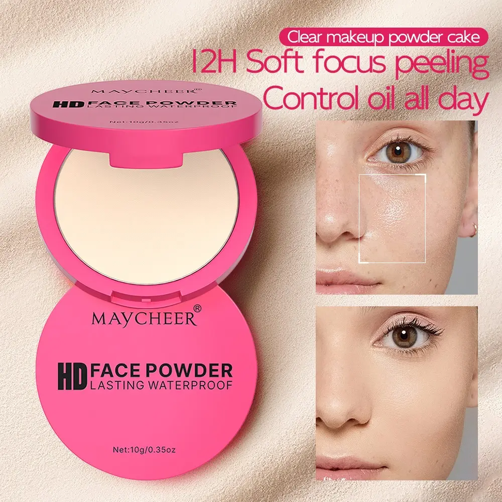 Long-Lasting Oil-Control Setting Powder, Invisible Pores, Lightweight Finish, Waterproof & Sweatproof Formula, Lasts Up to 12 Hours