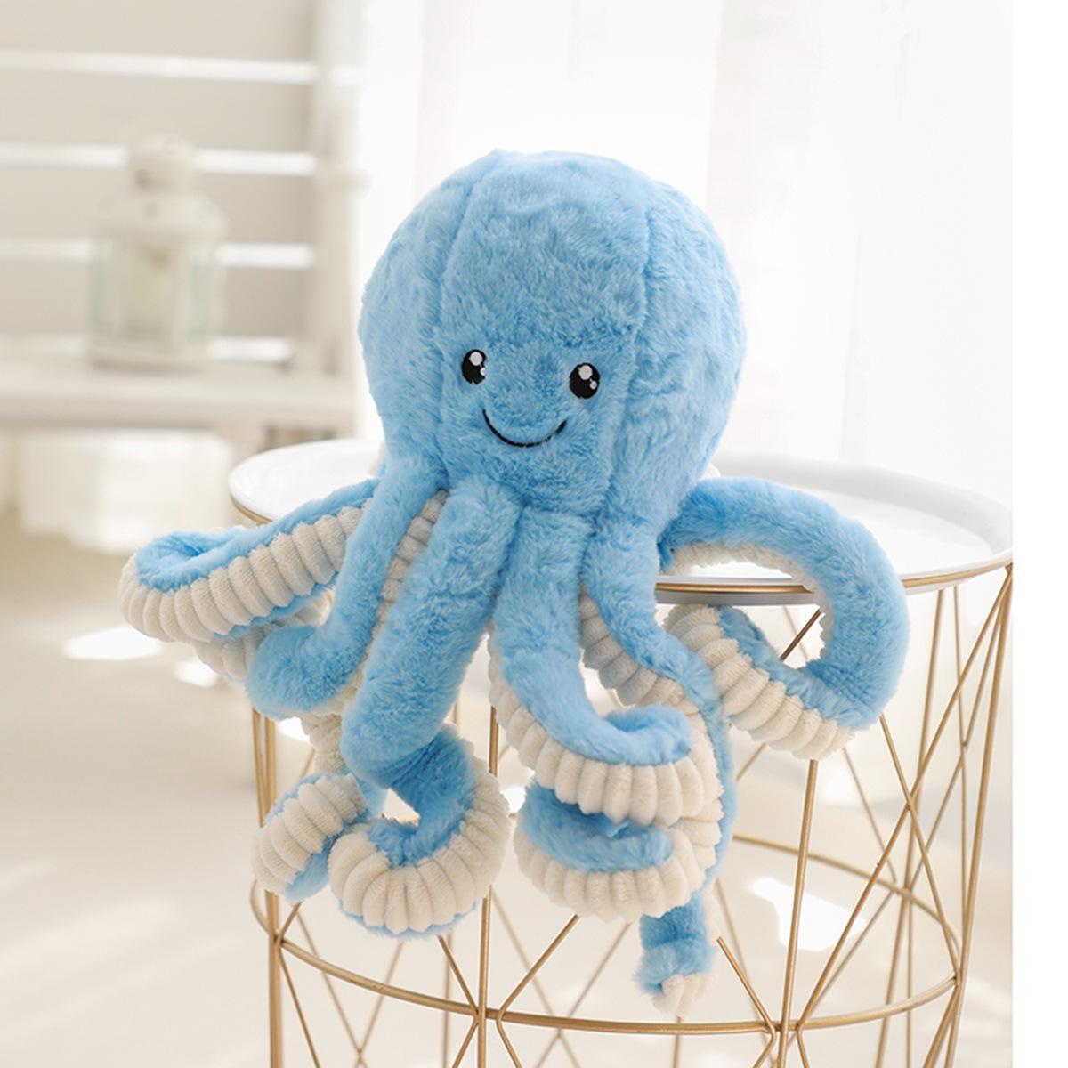 Octopus Plush Toy, Cartoon Rabbit Plush, Cuddly Cat & Hamster Stuffed Animals |   Cute Collectible Festival & Birthday Gifts, Sensory Huggable Toys