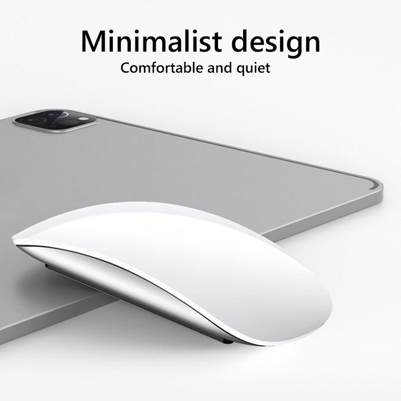 Wireless Bluetooth Computer Mouse Magic Dual-Mode Silent Rechargeable Touch Slim Ergonomic PC Mice