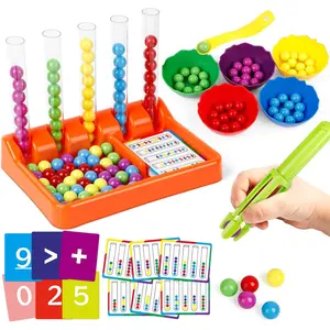 Counting and Color Sorting Toys for Toddlers,Math Manipulatives Match Games Educational Learning Fine Motor Skills,STEM Preschool Kindergarten Learning Activitiesfidget toys