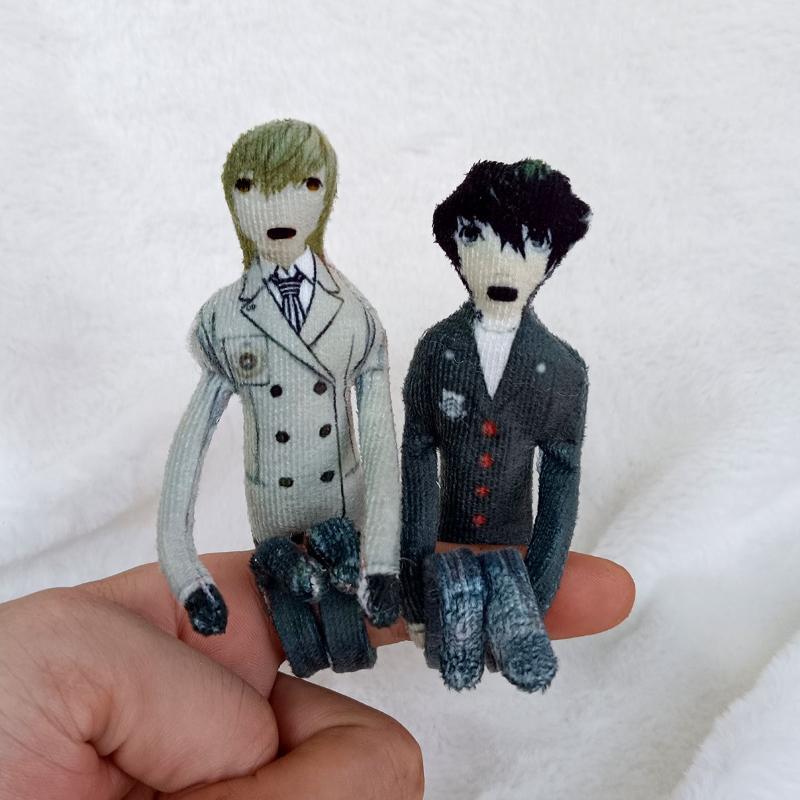 Anime Amamiya Ren Akechi Goro Ryuji Sakamoto Anne Takamaki Yusuke Kitagawa Cosplay Doll Joint Mobility Plush Accessory