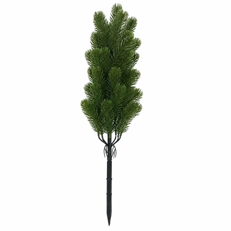 Simulated pine needles greenery branch for Christmas tree home flower art decoration ornament