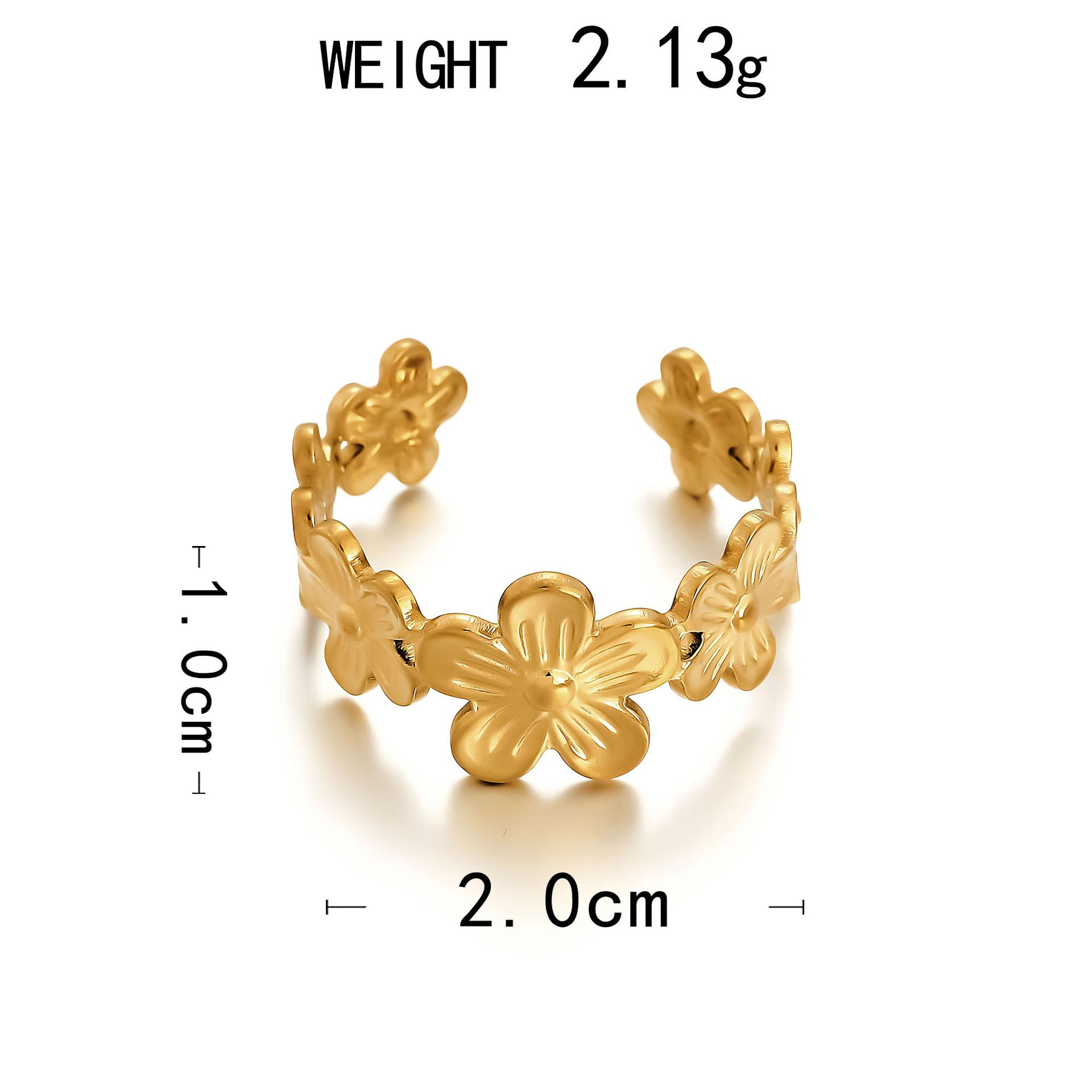 22 Pcs Vintage Gold Adjustable Open Ring Set, Boho Gold Stackable Rings, Hypoallergenic Summer Jewelry for Women