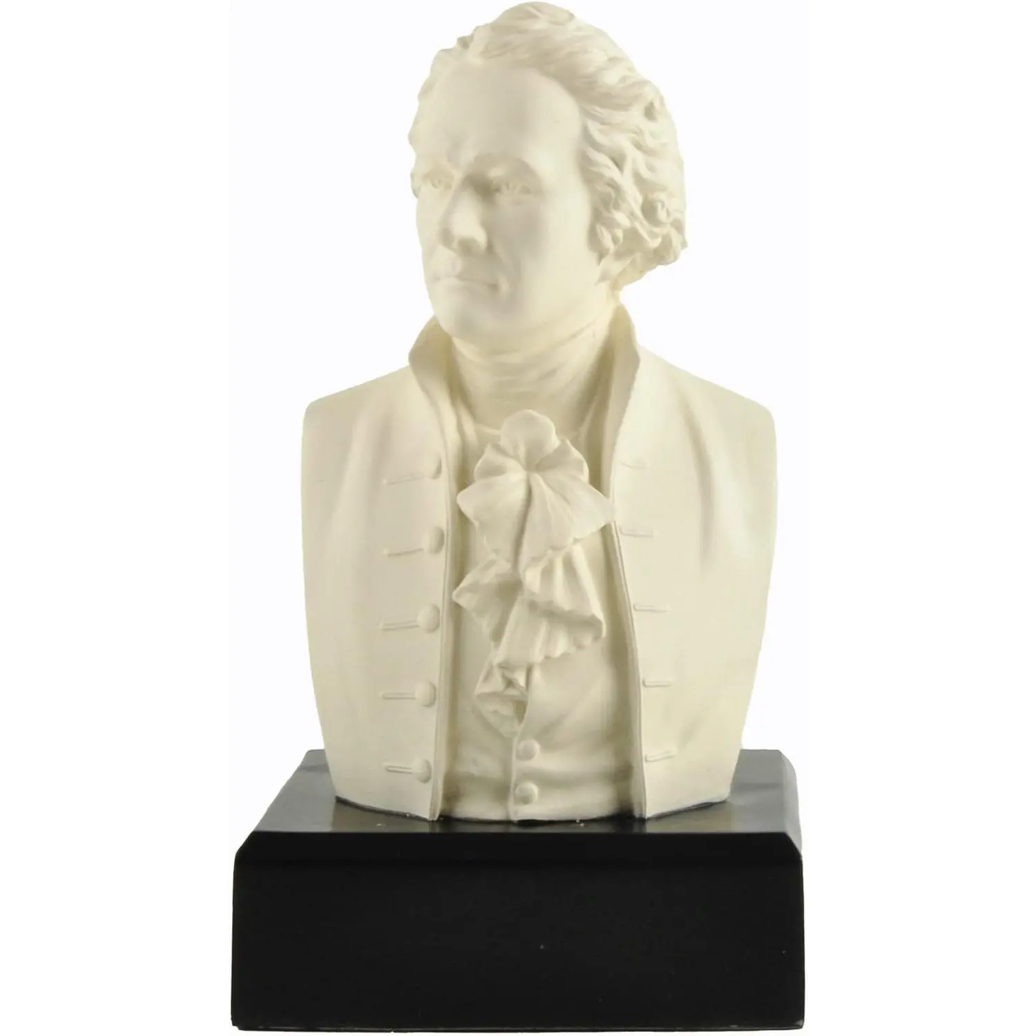 Alexander Hamilton Founding Father Bust Statue – Historical American Collectible Resin Sculpture Decor