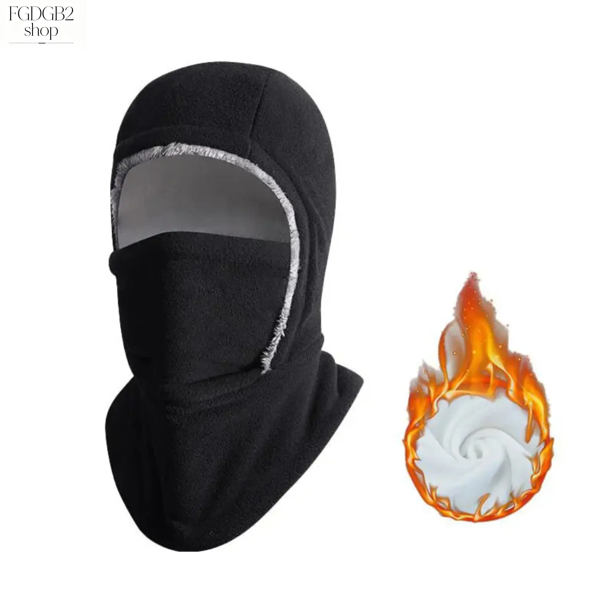 Winter Balaclava Hat & Face Mask, Fleece Lined Windproof Thermal Ski Mask, Warm Full Face & Neck Cover for Men & Women, Cycling, Running, Skiing, Snowboarding & Outdoor Winter Sports