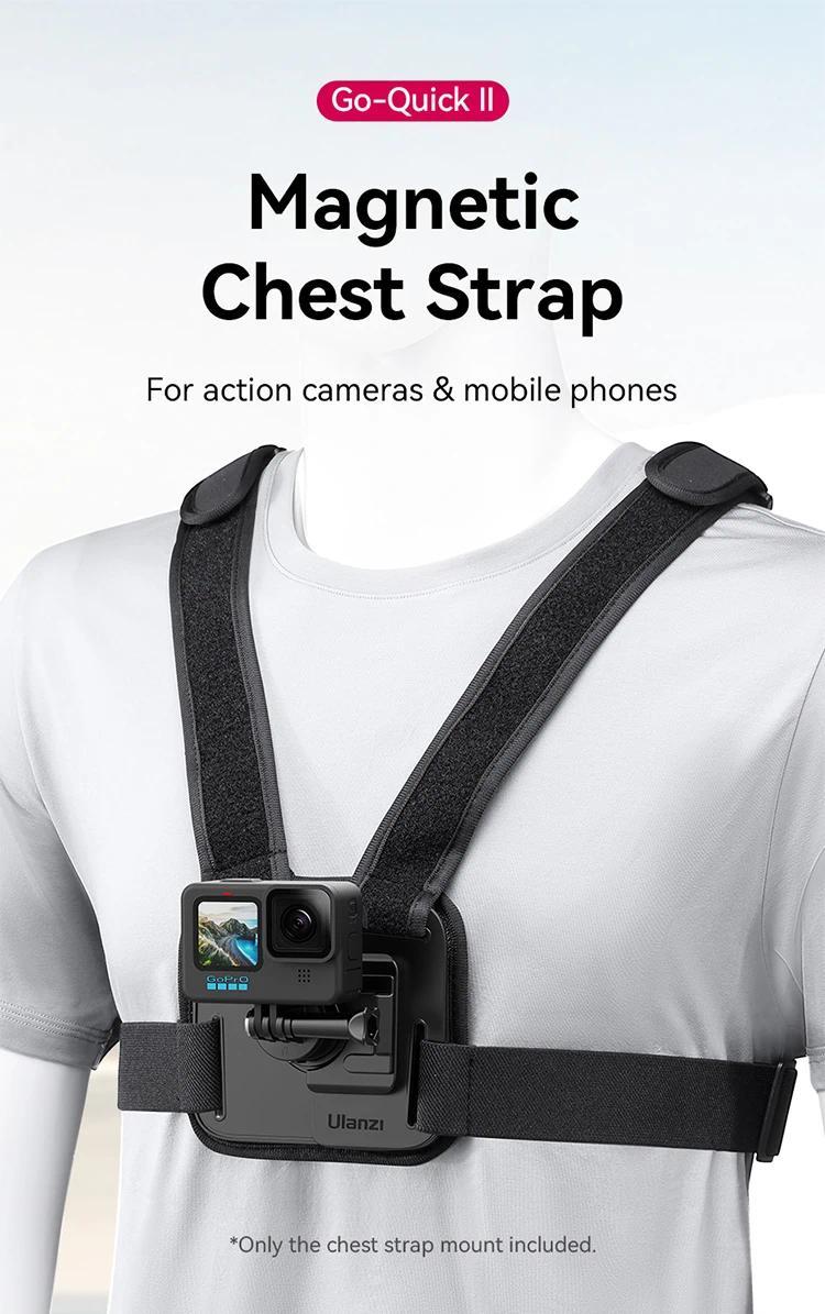 CM027 Chest Head Strap Mount Belt For Smartphone Gopro insta360 x3 dji osmo Pocket 3 Action Camera Accessories Outdoor Video