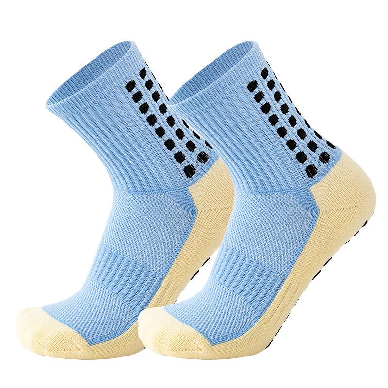 Best-selling thickened towel-soled sweat-absorbing, odor-resistant, anti-slip football sports socks and yoga socks