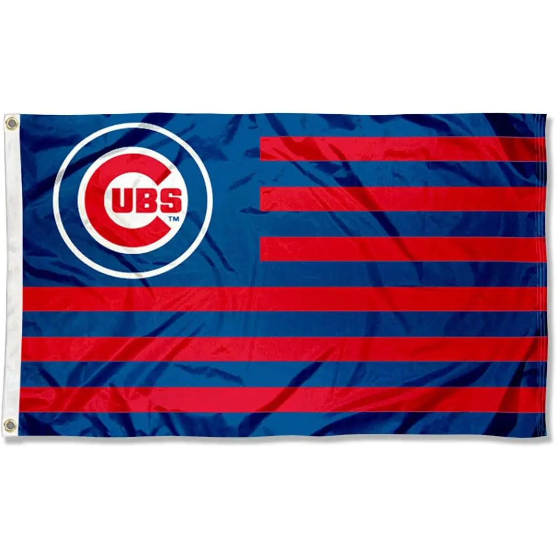 Lightweight Chicago Baseball Stars-and-Stripes 3x5 Flag, Sports Collectible Decoration Banner