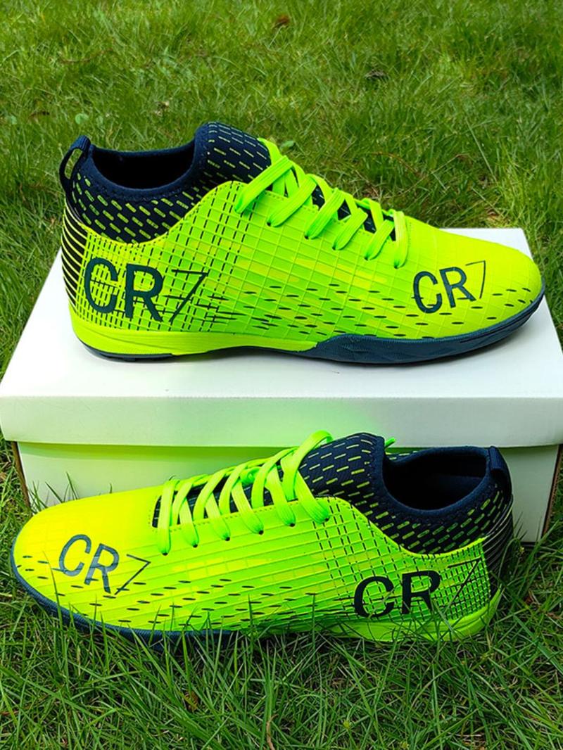 Unisex's Low Top Lace Up Football Shoes, Breathable Comfortable Anti-Slip & Wear-Resistant Football Cleats, Football Training Shoes, Soccer Shoes, Professional Football Boots for Men & Women for All Seasons