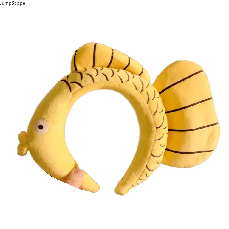 9 Styles Cute Cartoon 3D Plush Animal Headbands For Women Kids, Funny Frog Duck Shark Floral Non-Slip Fluffy Hair Bands For Spa Wash Face Cosplay Party Daily Photo Shooting Accessory